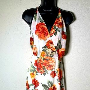 Romper with slits